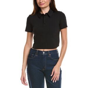 Commando® Womens  Neoprene Polo Shirt, Black